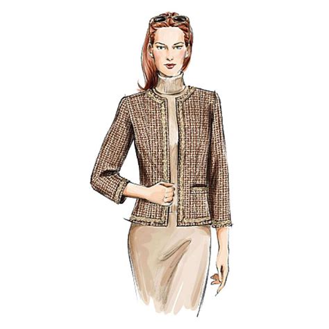 coco chanel sewing pattern